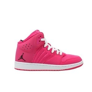 ‼️CLEARANCE ‼️ Jordan 1 Flight 4 GG in Vivid Pink/Black-white